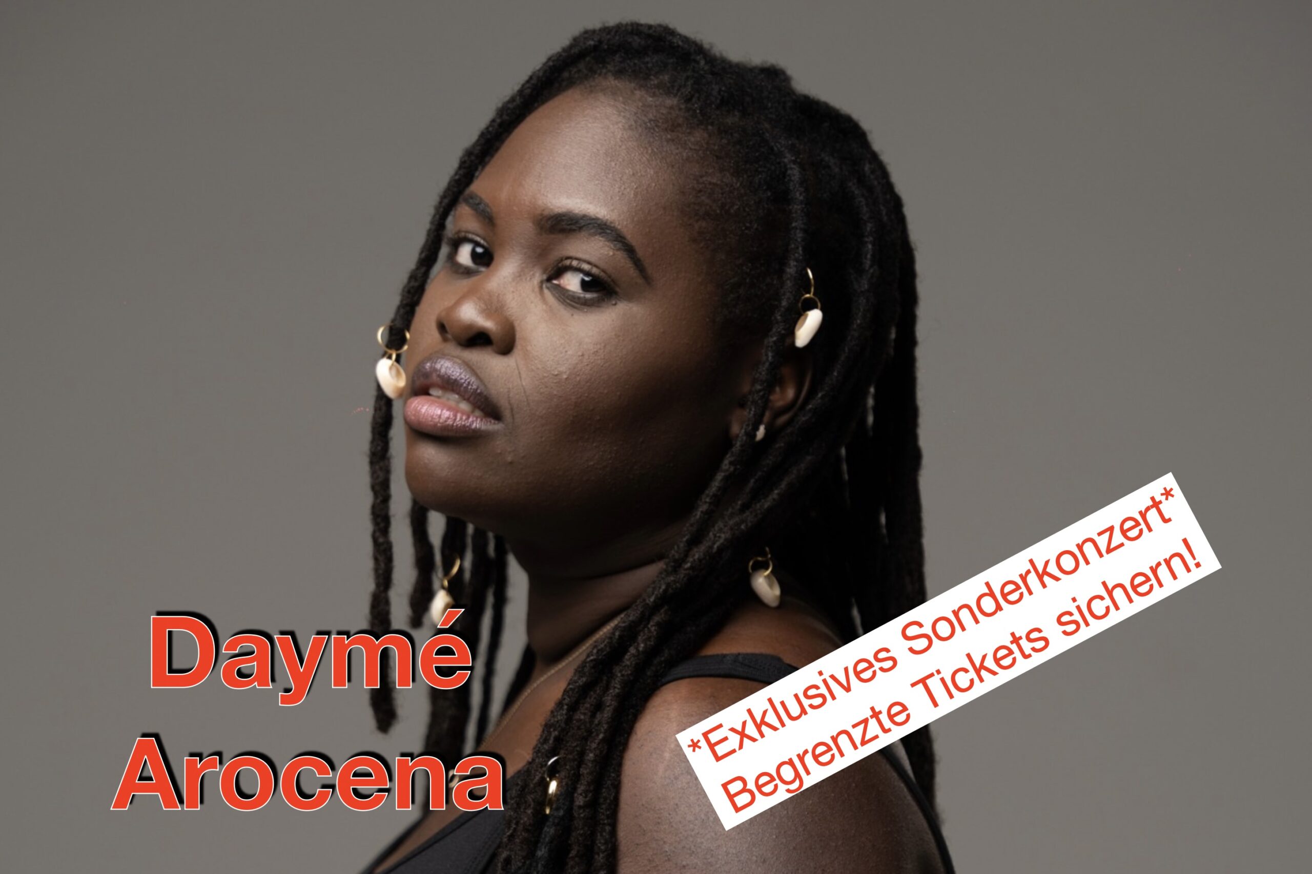 KONZERT // DIE 5.5.26 // 19:30h // Daymé Arocena: „Afro-Cuban folk to modern Latin music“ Guest: Claudia Ramos