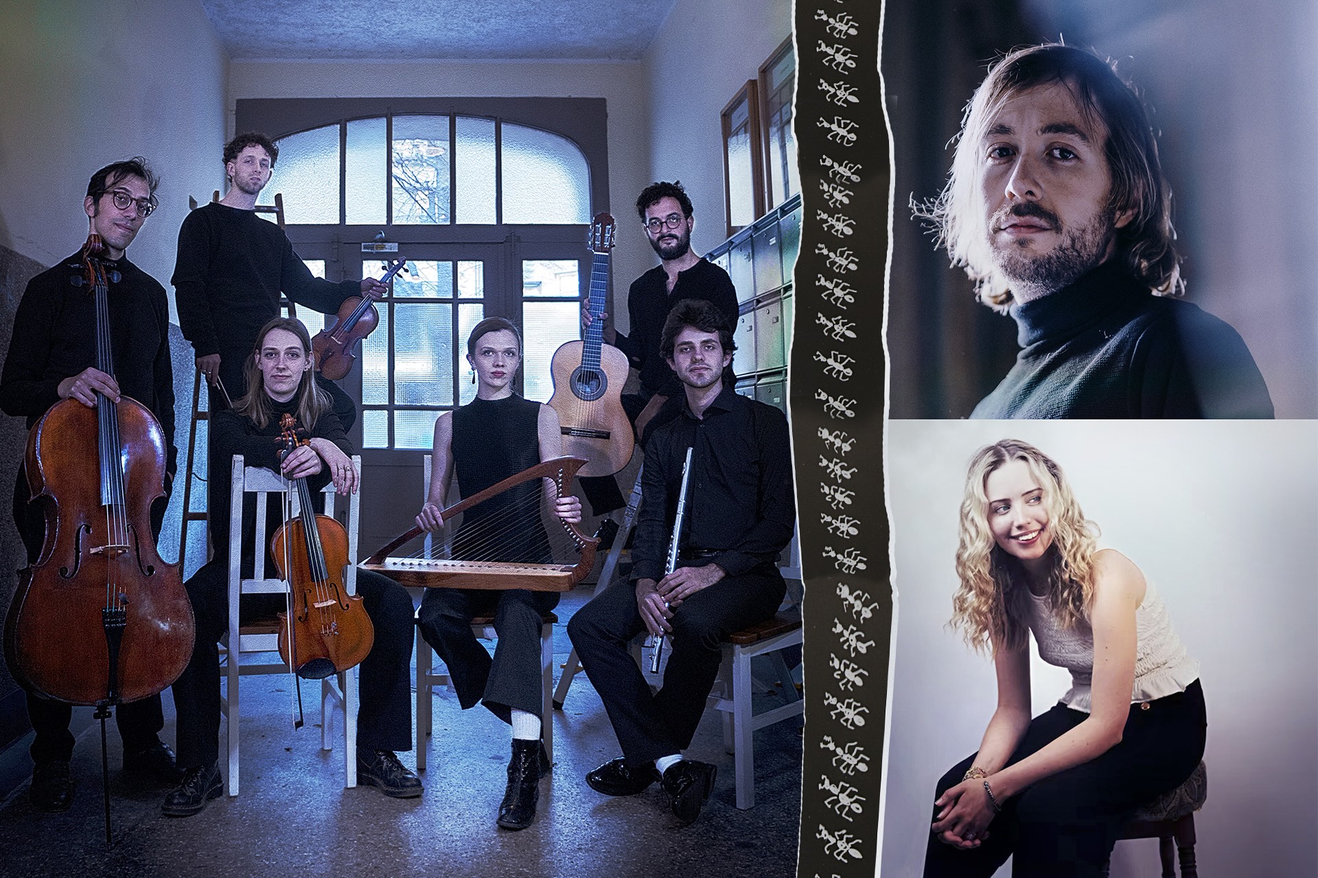 KONZERT // Sa. 10.10.2026 // 19:30h „Kunstlieder aus Lateinamerika: zeitgenössische Komponist:innen und ihre Vorgänger:innen“ // KAMMERMUSIK FÜR SOPRAN UND SECHS SOLISTEN